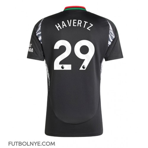 Camiseta Arsenal Kai Havertz #29 Visitante Equipación 2024-25 manga corta